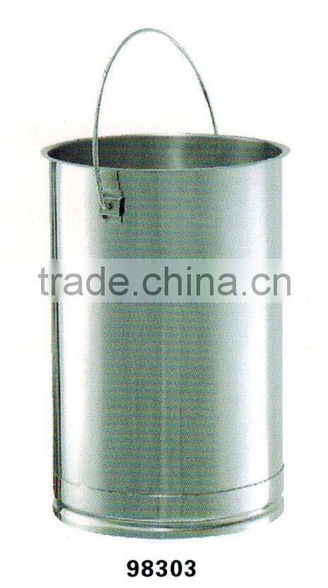 Stainless Steel Polished Storing Milk Beer Or Other Beverage Bucket