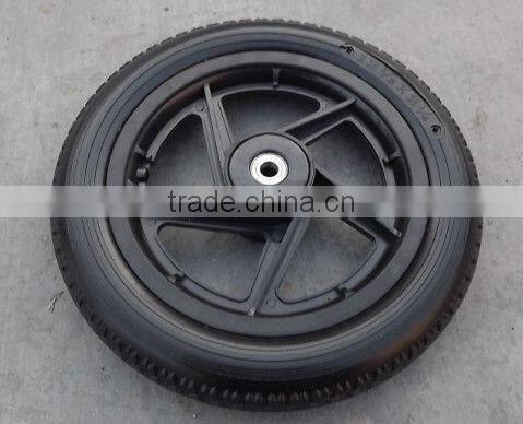 pneumatic wheel/small rubber wheel10"