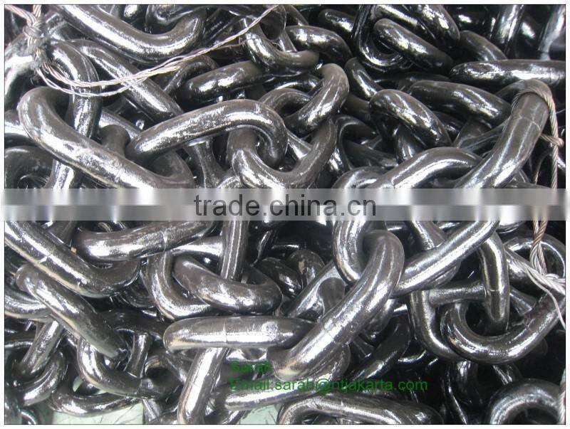Offshore Mooring AM1/AM2/AM3 Marine Chain Stud anchor chain/studless anchor chain