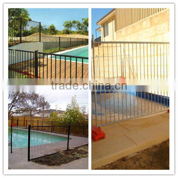 Hot dipped galvanized pool fence