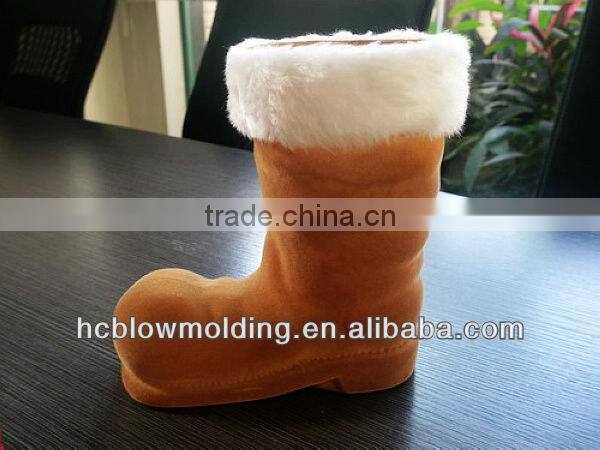 OEM christmas boots Custom design plastic christmas boots,factory price plastic christmas boots