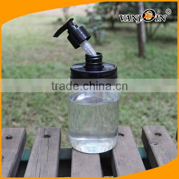 Empty 500ml pet jar with pump for shampoo plastic bottles