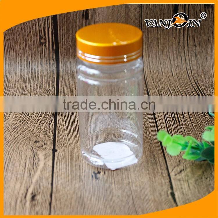 150ml Clear Plastic Pill Bottle For Medicine With Child Resistant Cap