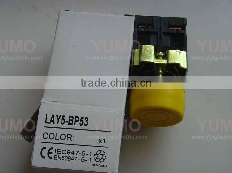 Push Button plastic bezel pushbutton switchLAY5-BP53
