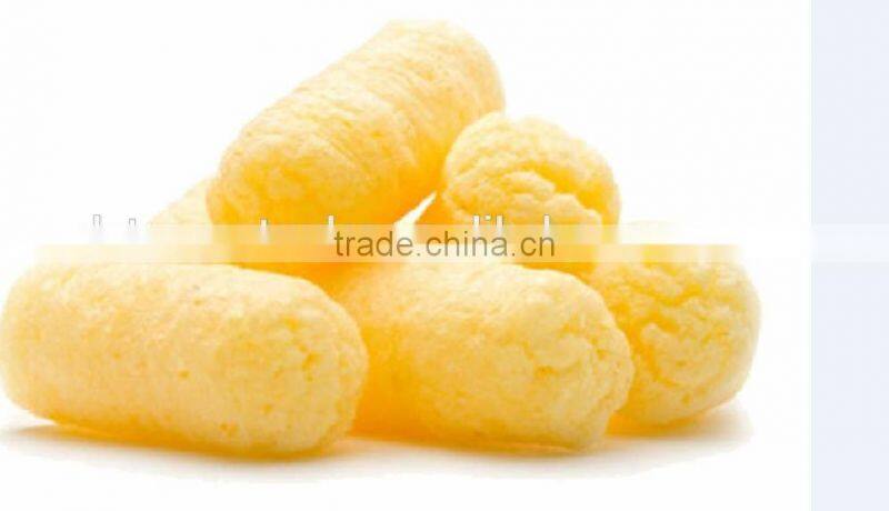 Automatic twin screw extruder food snacks machine