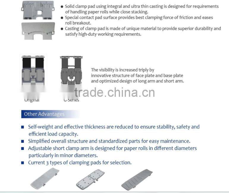 G Series Paper Roll Clamp Bin clamp wood clamp