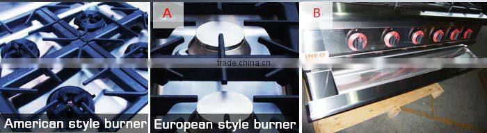 Gas Range Professional different types of cooking stoves