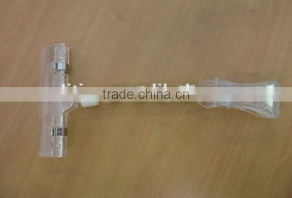 Office clear plastic paper clip