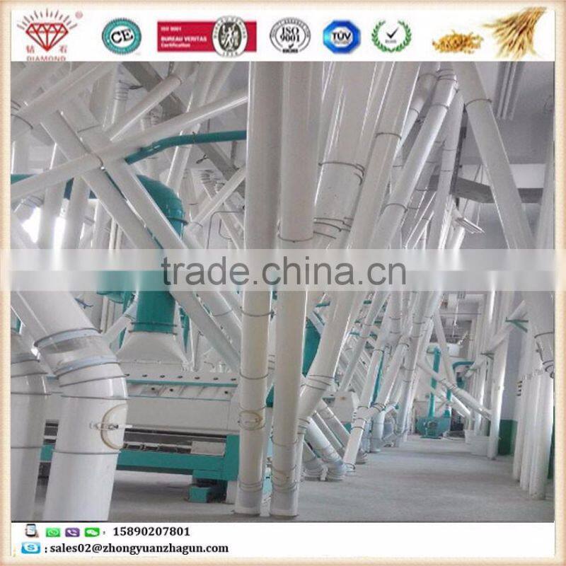 Top quality Rotary Air lock complete flour mill production line