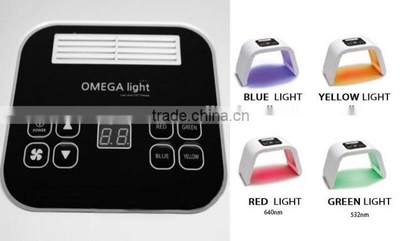 2016 OMEGA protable LED Skin Rejuvenation light/ pdt led for acne removal