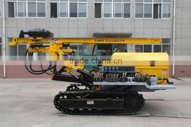 gold mining blasting hole drilling rig CTQ-G140YF