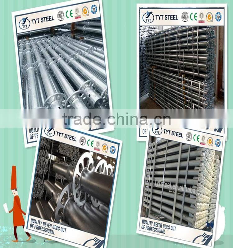 factory directly produce Hot Galvanized Ringlock for working platform building constructions