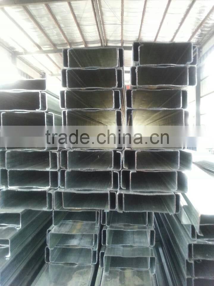 Galvanized light weight c steel purlin/roll rim