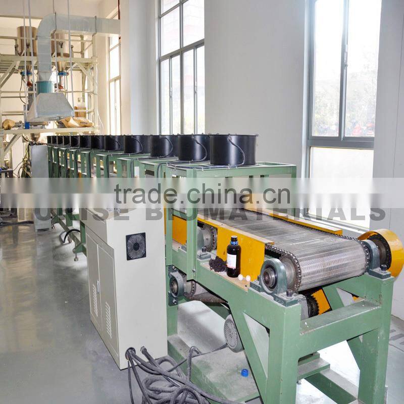 poly modified resin compostable PBAT and cornstarch resin