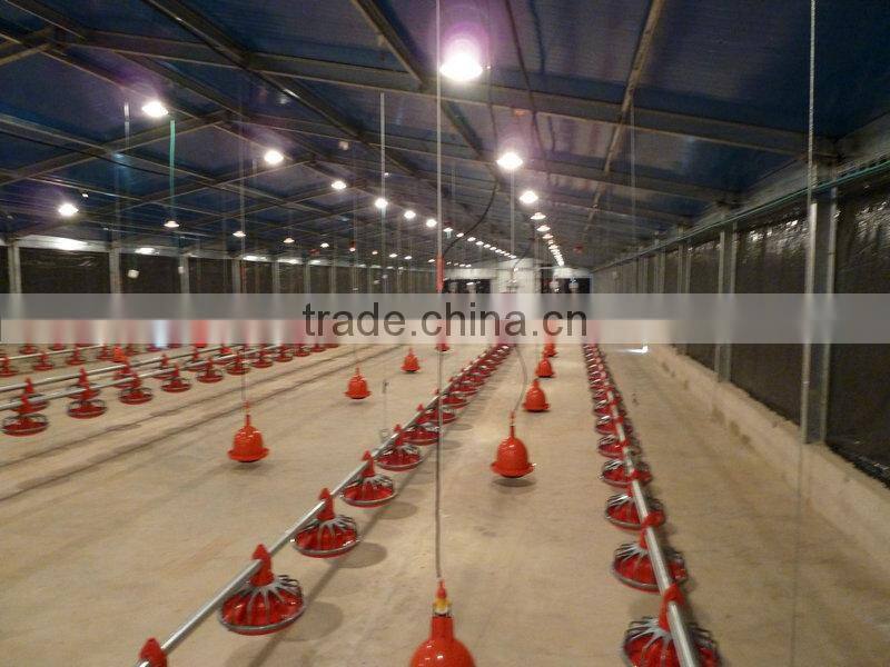 PU sandwich panel steel structure chicken house in Ukraine