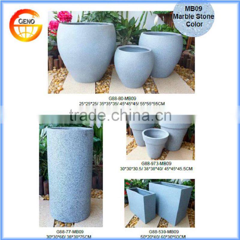 Various of strong fiberstone flower pot, flower planter