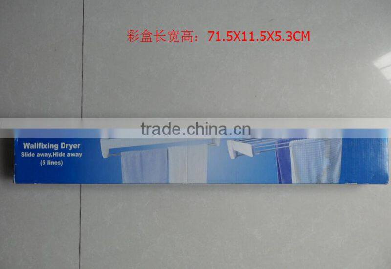 Vivinature wall Mounted Retractable Clothes Dryer and wire rack