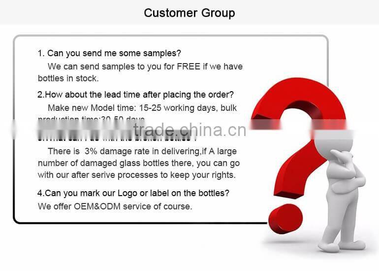 500ml glass bottle for vodka ---- hot sale wholesale