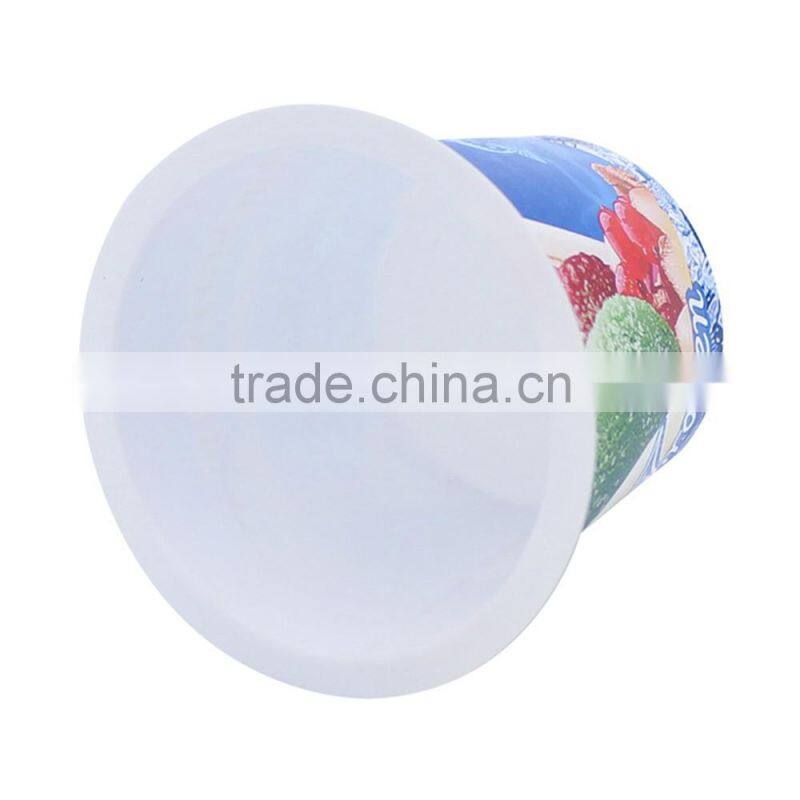 120ML Plastic Material And FDA SGS Certification Yogurt Cup Size, Food Use Easy Open Yogurt Cups