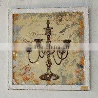 Custom printed mirror for home decor with beautiful artwork printed on mirror surface