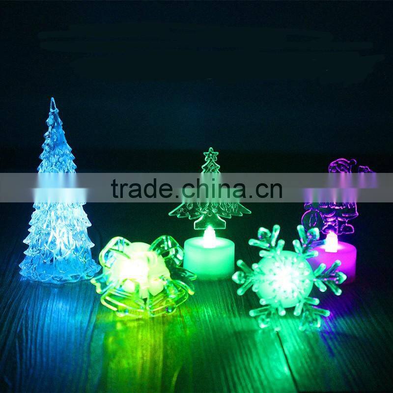 new design Christmas bell decorative colorful led gift christmas gift night light