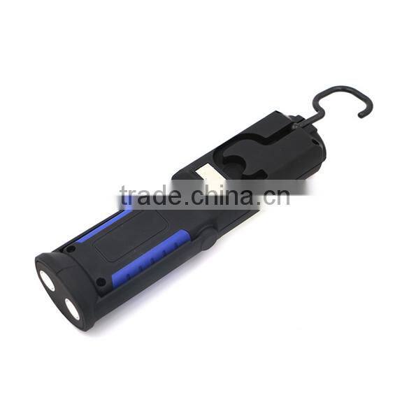 High quality Portable magnetic base rechargeable COB LED work light