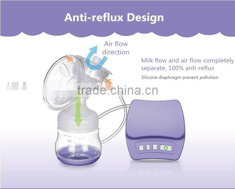 High Quality Silicone BPA Free Breast Pump Mom Use Electric Breast Pump For Baby Feeding FDA Approval CE Certified Milk Pump