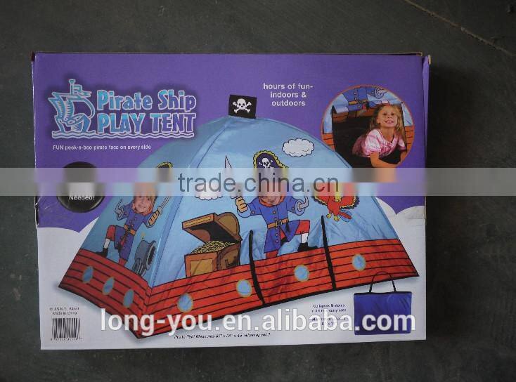 Kids Indoor Play Tent Fanstic Pirate ship play tent