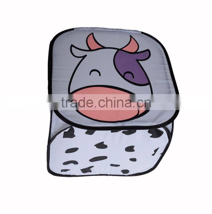 lovely cartoon animal folding laundry basket pop up storage laundry hamper