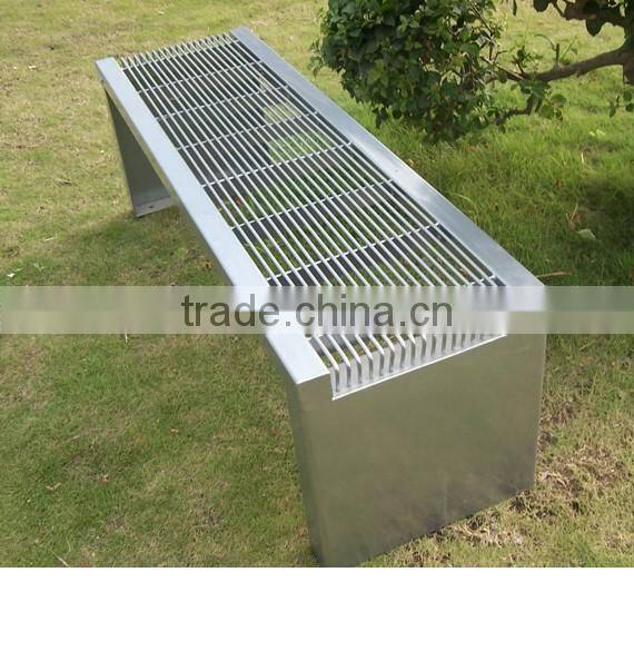 Arlau metal steel commercial outdoor benches
