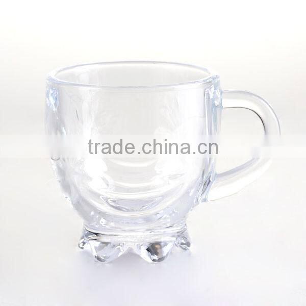 Fashioned glass cup for coffee ,whiskey,water