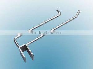 Security Zinc Plated Metal Supermarket Display hook