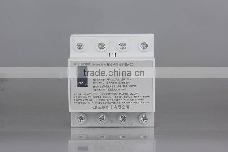 Phase protection, phase sequence protection nover and under voltage protector