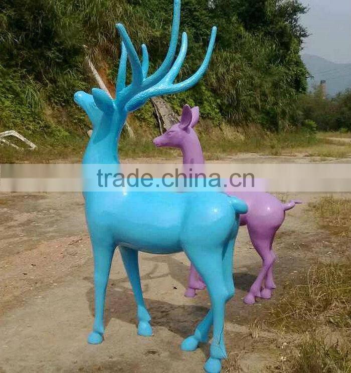 Large frp christmas deer