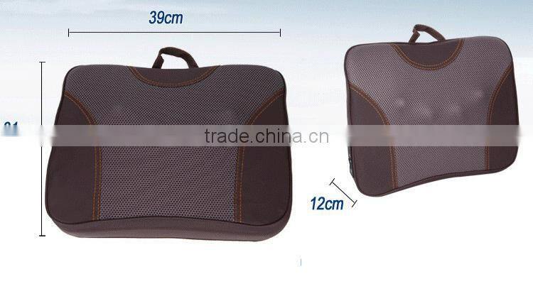 shiatsu heated back leg multipupose massager full body massager infrared car