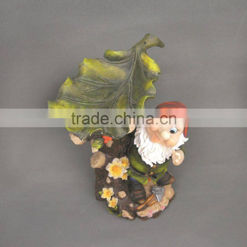 High Quality Polyresin Decorative 7 Dwarfs Figurine,Resin Garden Gnome Statues