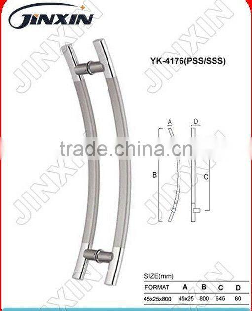 JINXIN pretty beautiful design mirror finished american style door handle