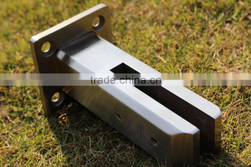 Jinxin Stainless Core drilled pool fence glass spigot with base plate Guangzhou Manufactory