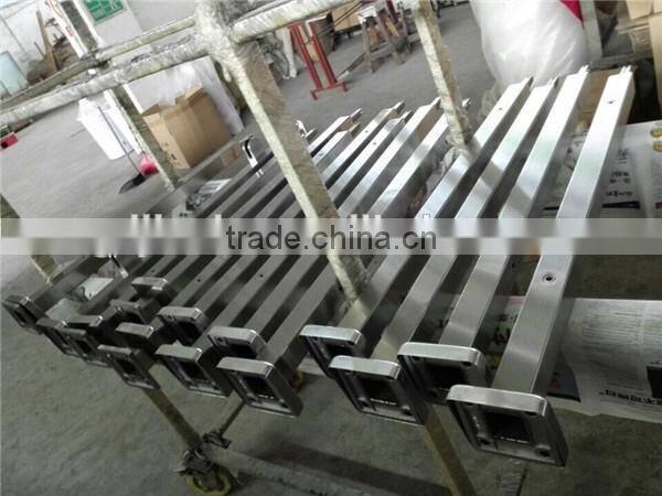 High Quality Inox 40*40mm Square Concrete Colummn/Glass Fence Column