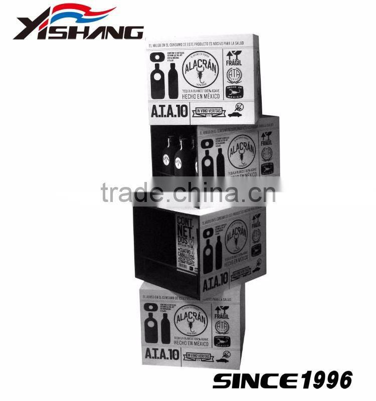 Customize countertop acrylic case golf ball display