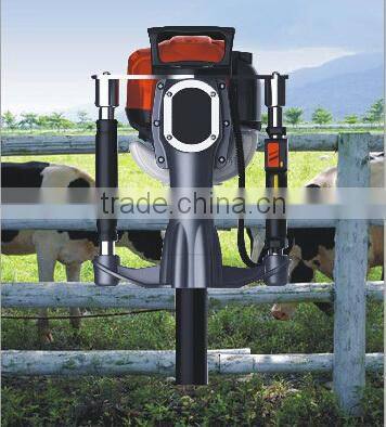 52mm Petrol Gas Powered Electric Power Handheld Star Picket Piling Driving Machine Gasoline Fence Pile Driver Hammer