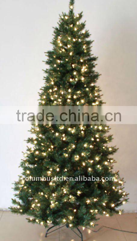 PVC Chirstmas Decoration Tree with LED light