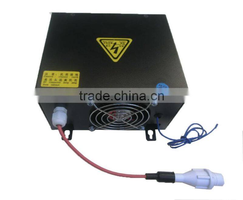 black 40-50w co2 laser power supply for mini 4030 machine