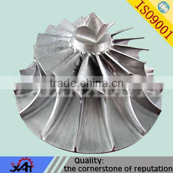 Custom-tailor resin sand casting impeller wear resistant alloy steel for pump part