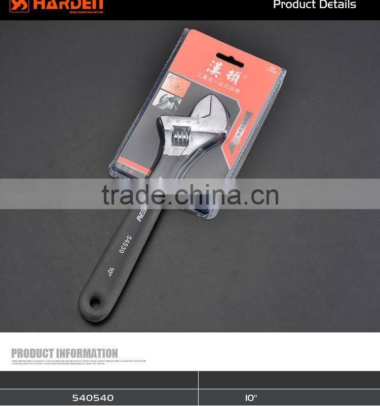 Professional Dipped Handle Adjustable Wrench