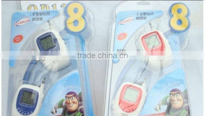 2015 new plastic communication Interphone& walkie talkie toy for importers on alibaba china supplier from oem icti manufacture