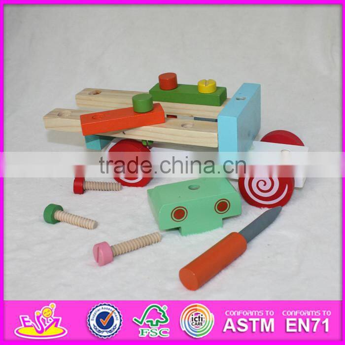 2016 best design educational children wooden toy screws for sale W03C026