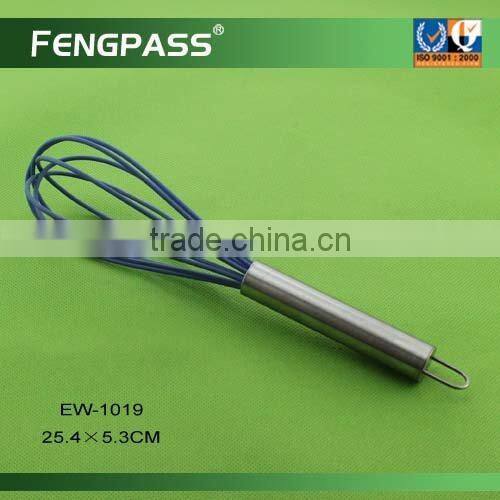 Wooden hadnle egg whisk / egg beater / kitchen utensil EW-1011