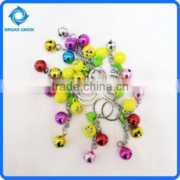 Bells And Smile Key Chain Beautiful Fashion Key Ring Keychain