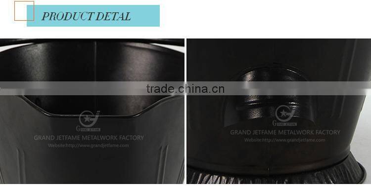 metal ash can scuttle bucket coal scuttles